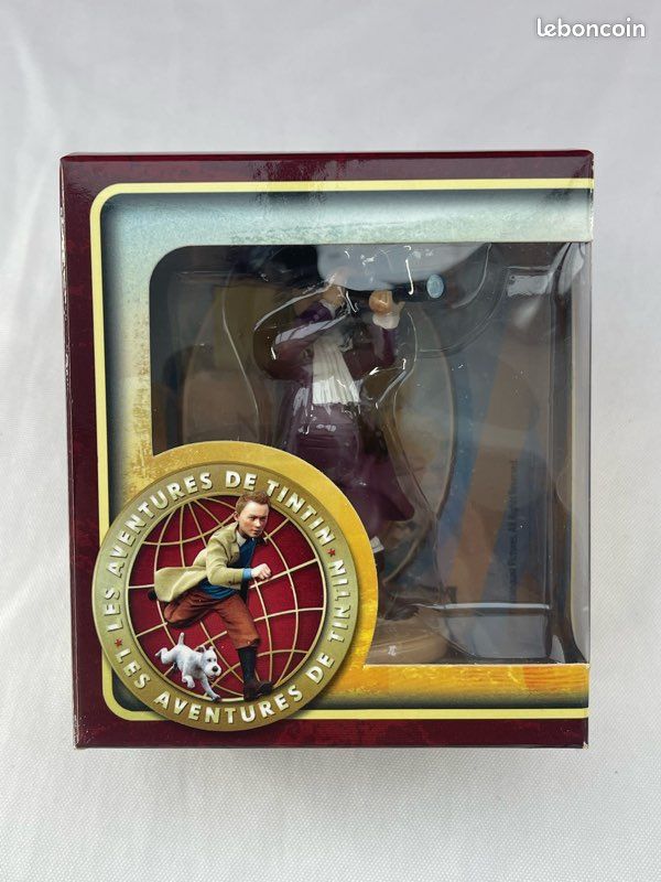 Figurine Tintin Leblon-Delienne Résine 1994 – Excellent état, Boîte Et Certif Inclus