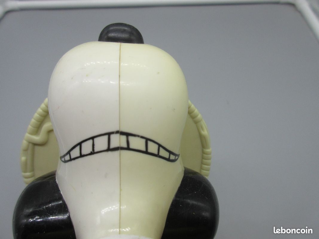 Grande figurine vintage de 2000 Snoopy en épouvantail (image 7)
