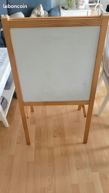 Tableau créatif enfant double surface craie et feutre (image 2)