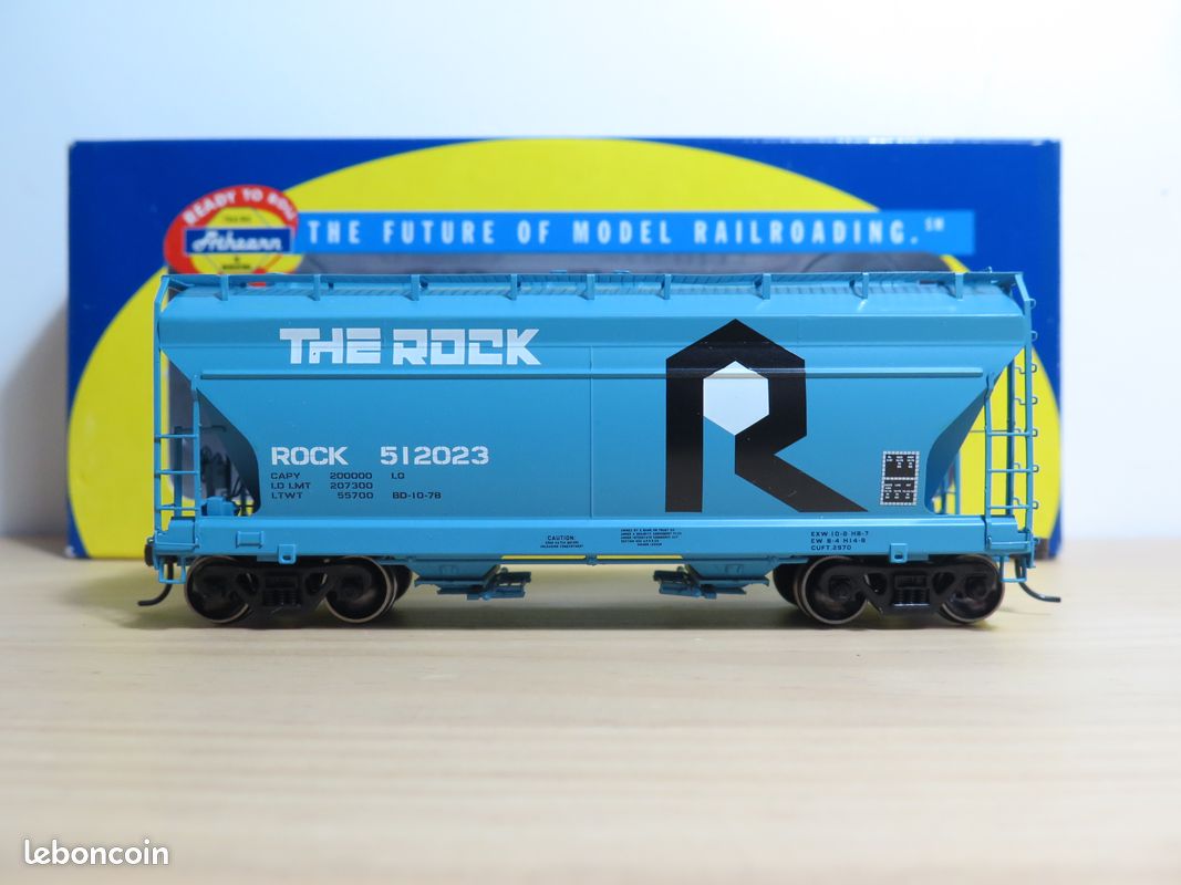 Wagon Trémie HO Intermountain Southern Pacific Bay Hopper - LE3168 - Occasion