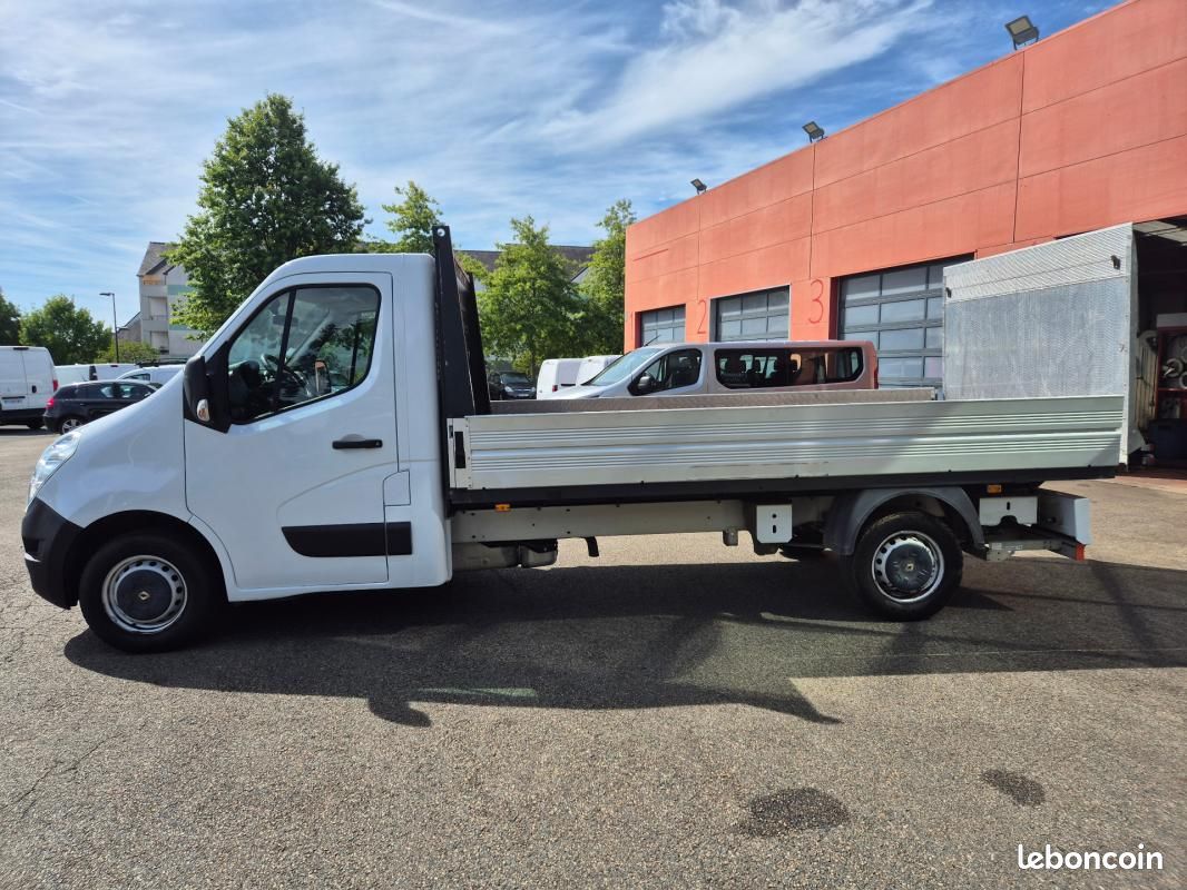 Renault Master PLATEAU RIDELLE SIMPLE + HAYON ELEVATEUR F3500 L3 2.3 DCI 130 CH GRAND CONFORT (image 4)