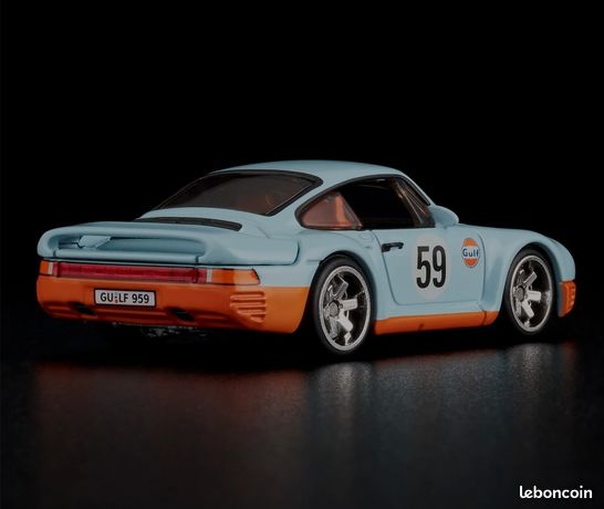 Hot Wheels RLC Exclusive 1986 Porsche 959 – Échelle 1/64 – Neuf Sous Blister