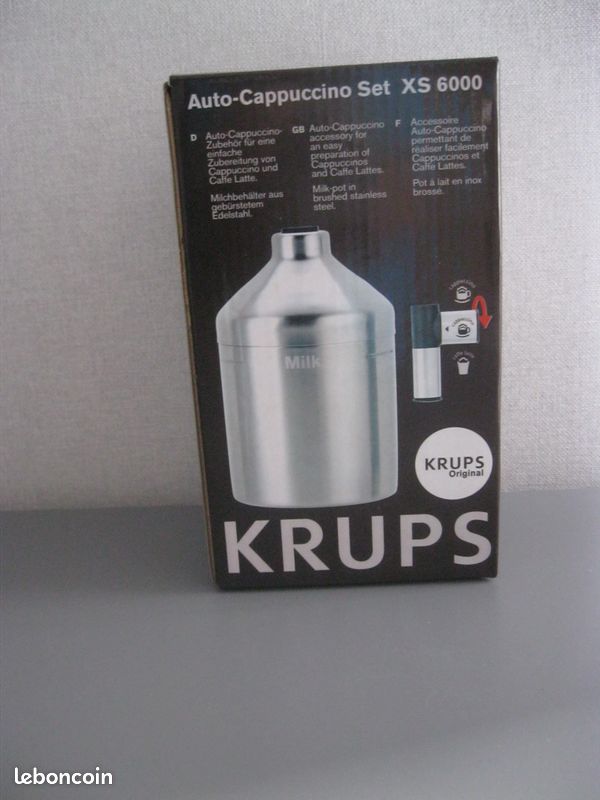 Mousseur de lait set Auto-cappuccino Krups Électroménager