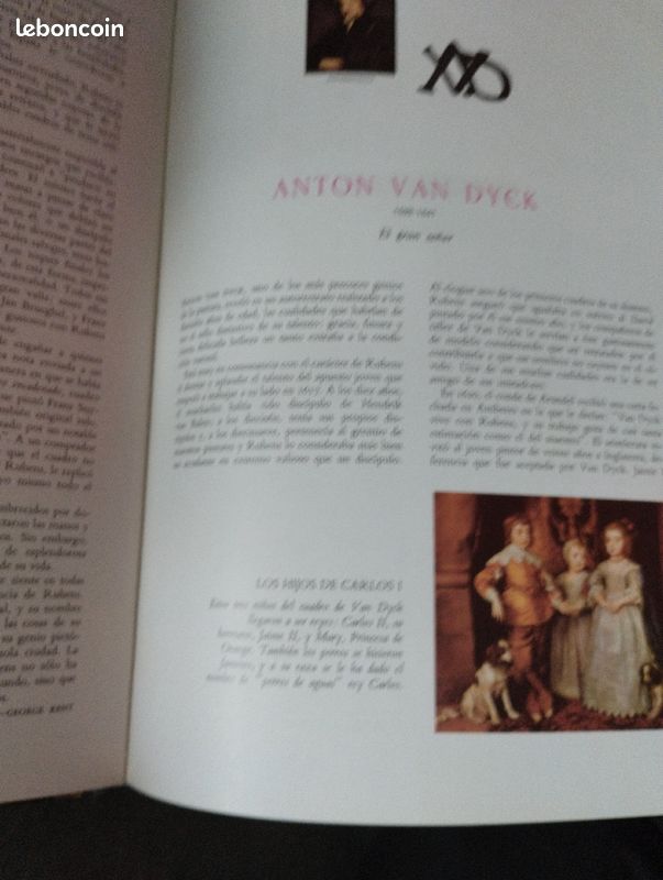 Los grandes pintores y su obras maestras, les grands peintres et leurs œuvres majeures en espagnol (image 2)