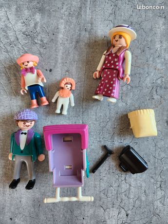 Playmobil City Life - Famille et poussette - Picoozfran-modélisme et jouets