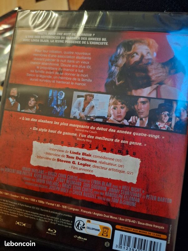 Blu-ray Hell Night (image 2)