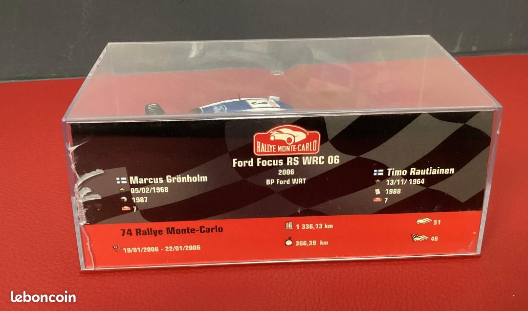 Miniature Ixo 1/43 - Ford Focus WRC N°20 - Rallye Allemagne 2006 - RAM 237