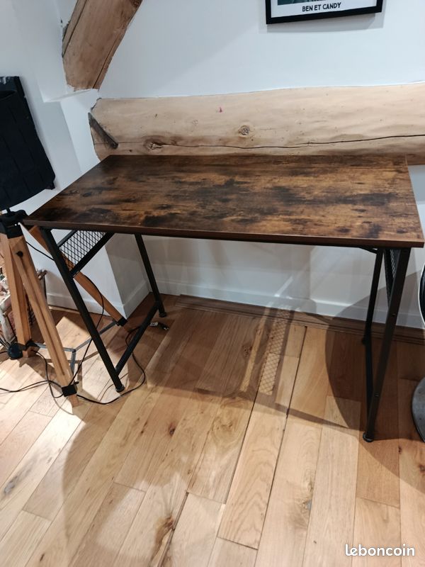 Table/console/bureau style rustique et industriel (image 4)