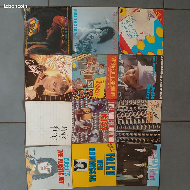 Lot disques vinyle 45T année 70/80 (image 4)