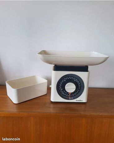 Kitchen scale TERRAILLON Tradition Retro 500 - 5KG - black NEW - Sold