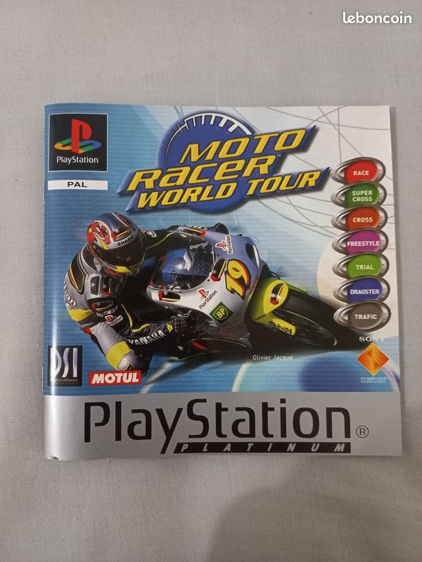 JEU SONY PLAYSTATION 1 Ps1 Moto Racer World Tour Platinum En Boite EUR 4,00 - FR