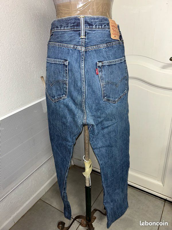 Carton58) Lots de deux Jeans Homme LEVI ‘STRAUSS&CO taille 42 voir toute les mesures (image 2)