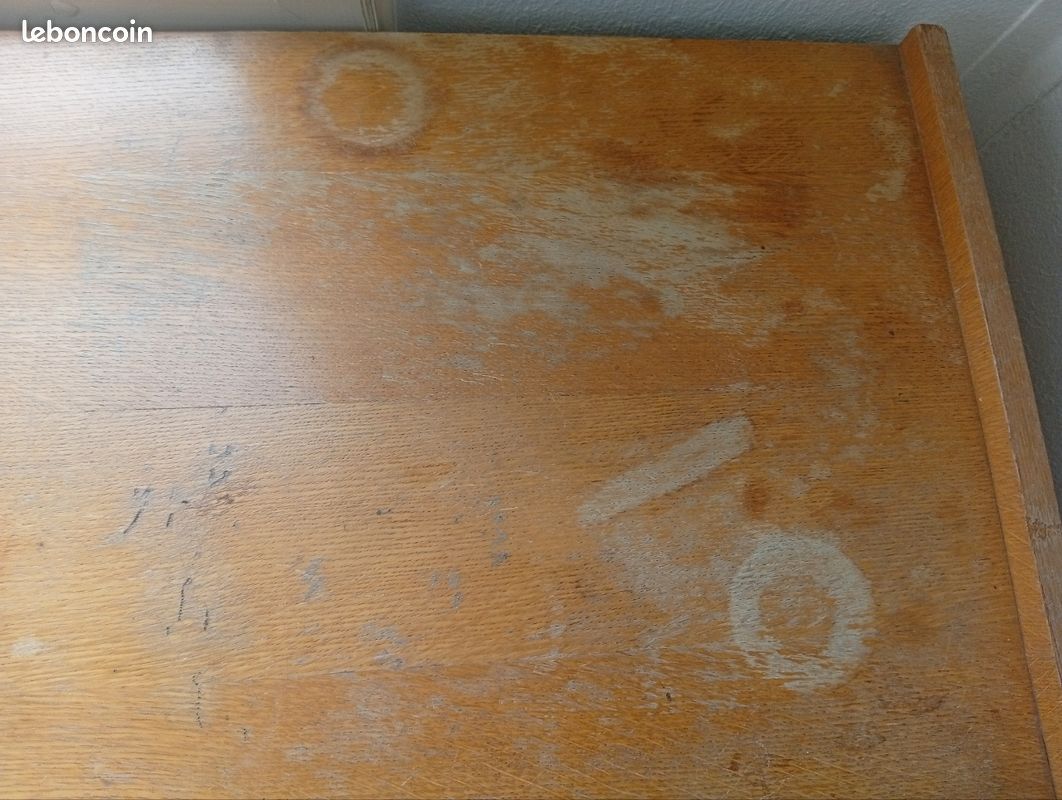 Armoire et commode en rotin vintage (image 4)