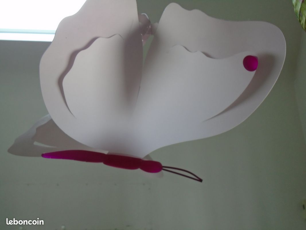 Luminaire suspension Papillon neuf (image 1)