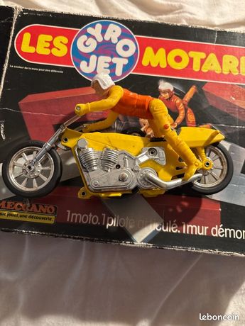 Pub année 70's. Gyro jet les cascadeurs de Meccano. | By Souvenirs de