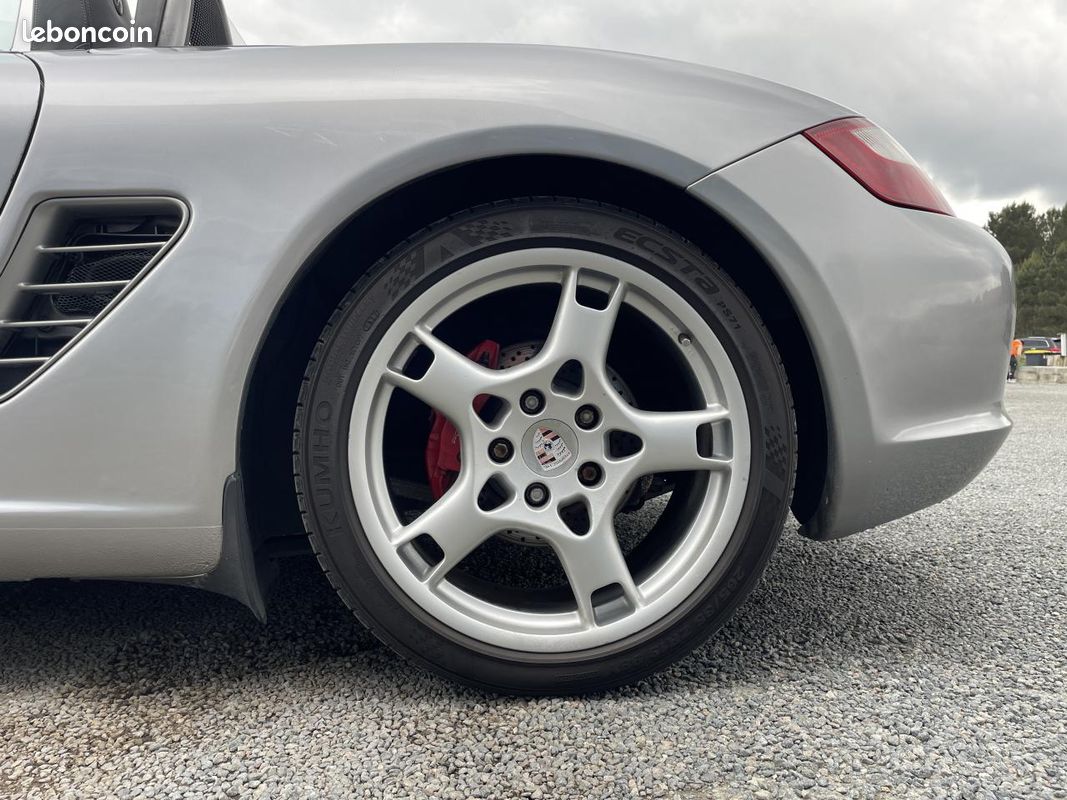 PORSCHE BOXSTER S 3.2i 280 CH TYPE 987 CABRIOLET BVM6-PACK CHRONO-BOSE-GARANTIE 12 MOIS- (image 8)