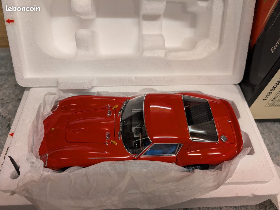 KYOSHO FERRARI 250 GTO 1962 Rouge 1/18 KS08438R 9 0124 EUR 399,99 - FR