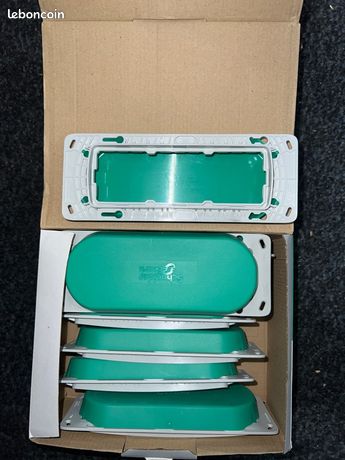 Support à Vis Schneider Altira 1 Poste Blanc – Neuf (ALB45601)
