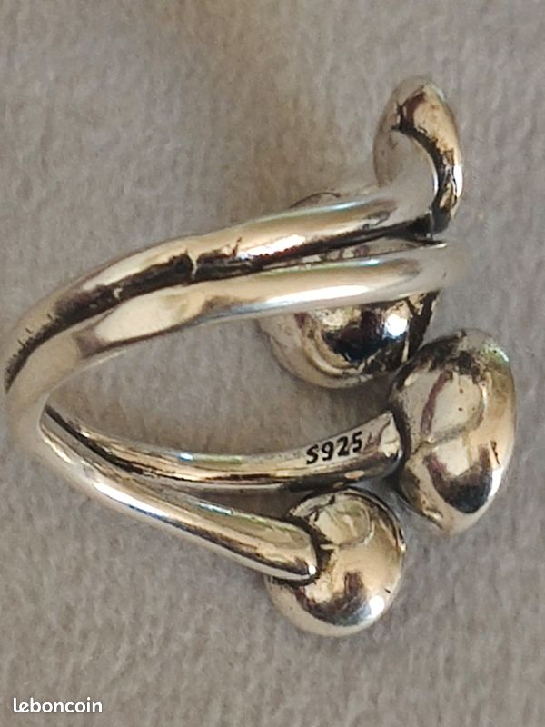 Bague en argent 925 ajustable (image 6)