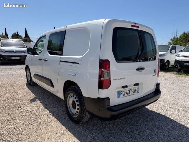 Citroen BERLINGO VAN XL 850KG BLUEHDI 100 S&S CABINE APPROFONDIE CONTROL BVM5 (image 3)