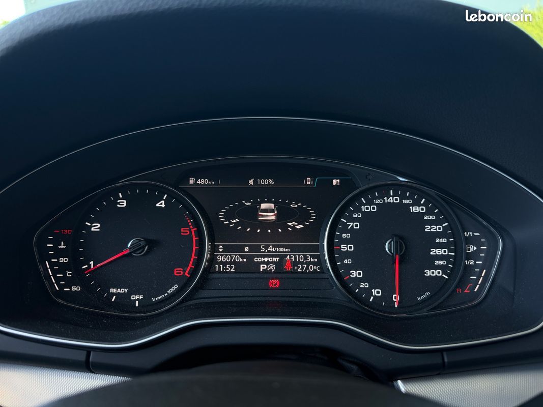 AUDI Q5 Q5 2.0 TDI 163 CV S tronic 7 Quattro Design + CAMÉRA + ATTELAGE + CLIM AUTO + KEYLESS + HAYON ÉLEC (image 21)