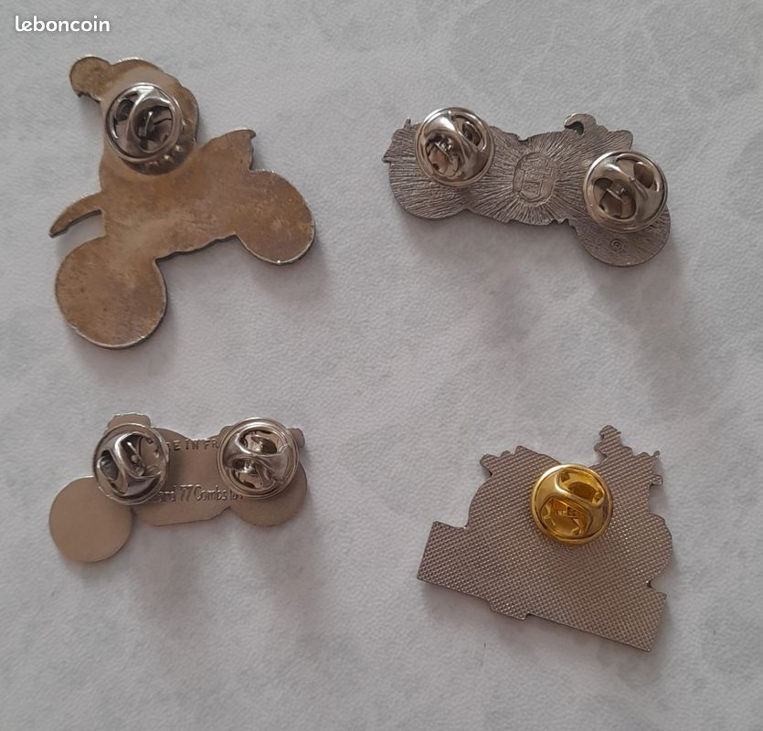 Pin's Rare ECF Auto Ecole - EGF - Vintage - Fabrication Française - Email Grand Feu
