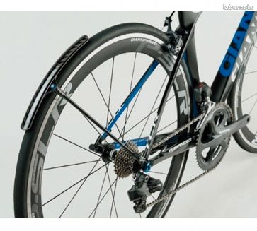 Garde-boue Arrière Vélo Vintage - Aluminium - Pour Roue 700 - Fabriqué En France - Occasion
