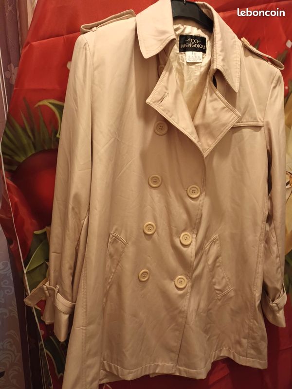 Veste trench t 48 /50 neuf mengdiou (image 4)