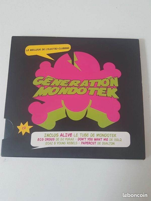 Cd génération Mondotek (image 1)