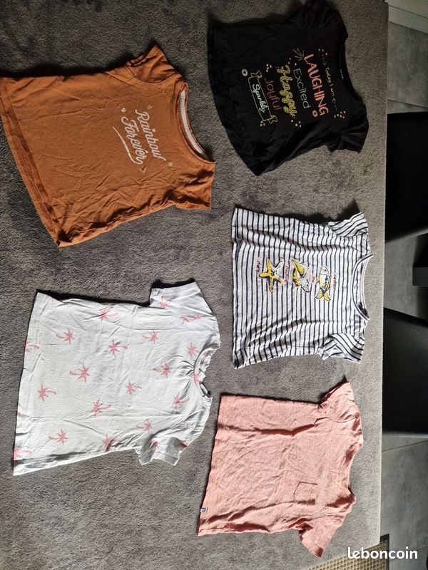 Lot tee-shirts (image 1)