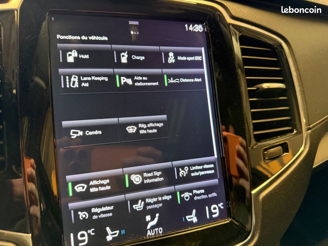 VOLVO XC90 T8 TWIN ENGINE 320Ch + 87CH INSCRIPTION LUXE GEARTRONIC 7 PLACES TOIT OUVRANT PANORAMIQUE (image 28)
