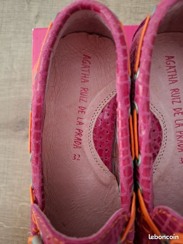 Mocassins roses taille 32 Agatha Ruiz de la Prada (image 8)