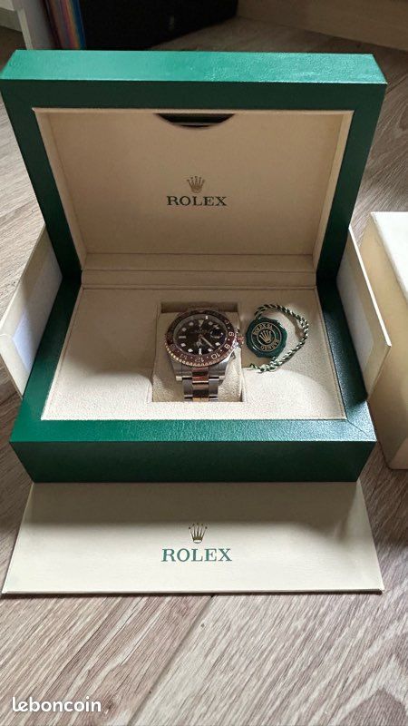 Rolex GMT Master 2 réf 126711CHNR « root béer » état comme neuf 1ere main de juin 2021 full set 18900 (image 3)