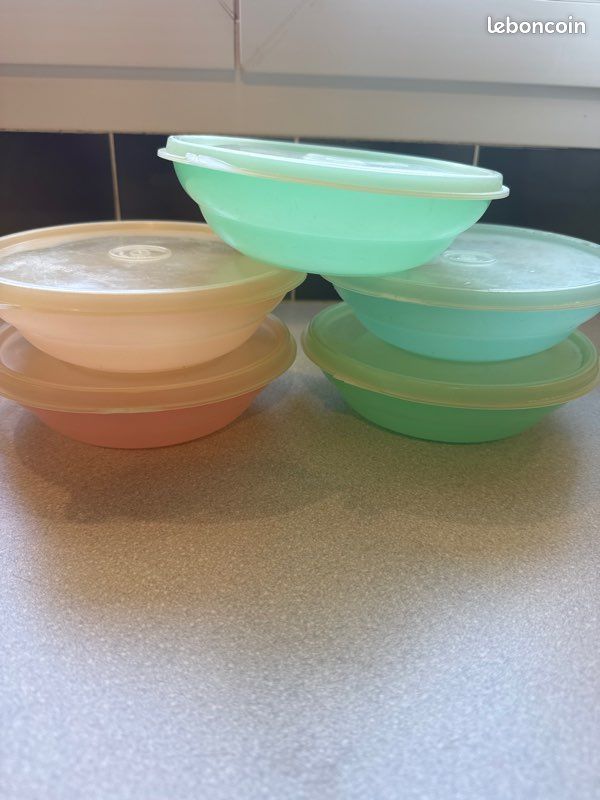 Lots 5 Tupperware vintage 350 ml (image 3)