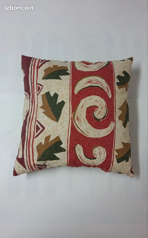 Coussin motif deco Spirale Feuille Arbre 35 x 35 cm (image 2)