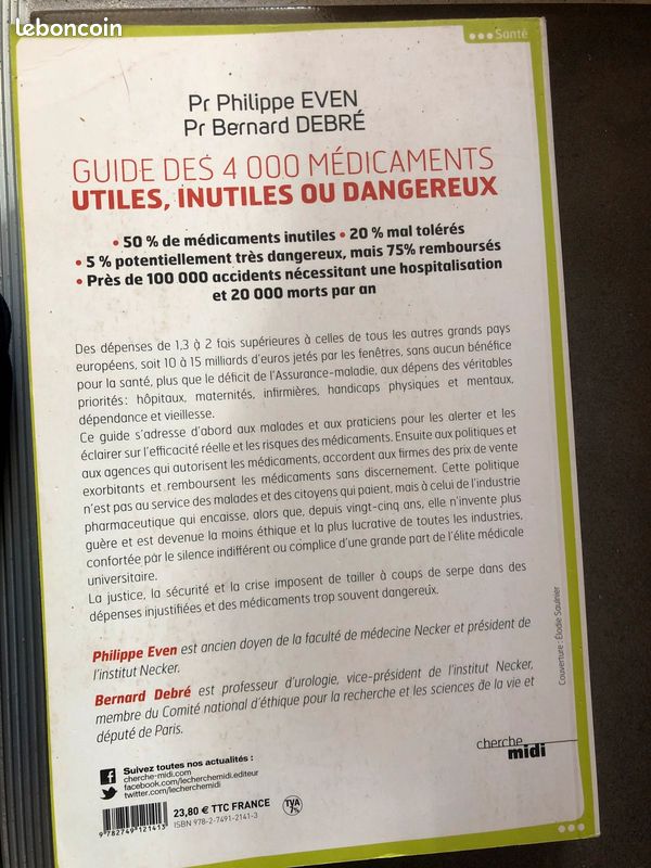 Guide des 4000 médicaments UTILES, INUTILES OU DANGEREUX (image 2)