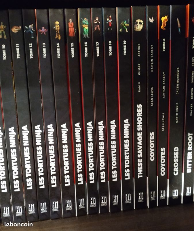 Intégrale de la 1ere série TMNT (Tortue Ninja) de chez Hi Comics (image 1)