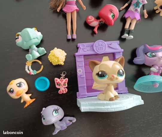 Petshops lot animaux + poupées fillettes (image 3)