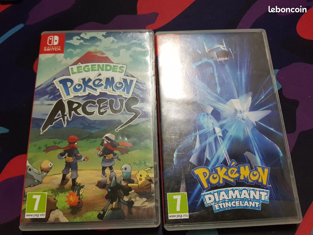 Switch oled + 6 jeux + manette pro. Pris negociable (image 3)