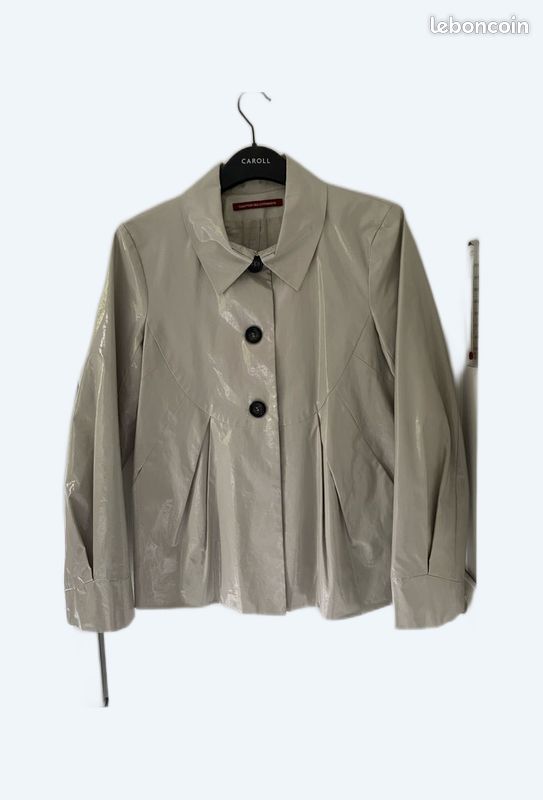 Veste de pluie courte en ciré comptoir des cotonniers (image 1)