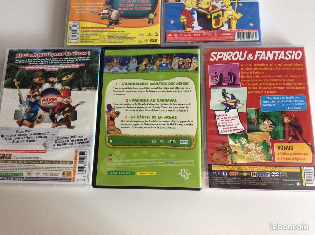 Lot de 5 DVD etat neuf très sympas (image 3)