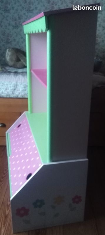 Bibliothèque avec coffre et rangement (image 3)