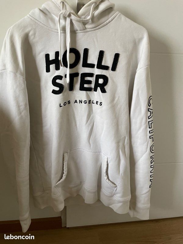 Hollister Blanc Sweat Ã Capuche Hollister Femme Sweat à Capuche
