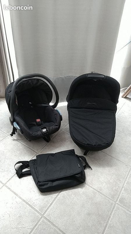 Trio poussette bébé confort (image 1)