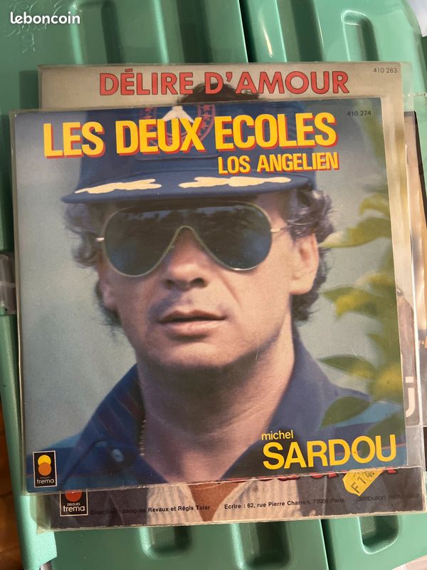 Vinyles Michel sardou 45T (image 2)