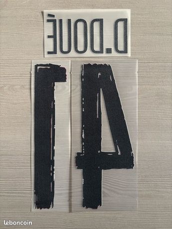 D. Doué PSG 25/26 Authentic UCL Home Jersey