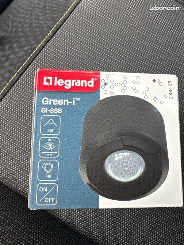 Green-i détecteur noir on/off pour la gestion de l'éclairage pour montage surface plafond (image 1)