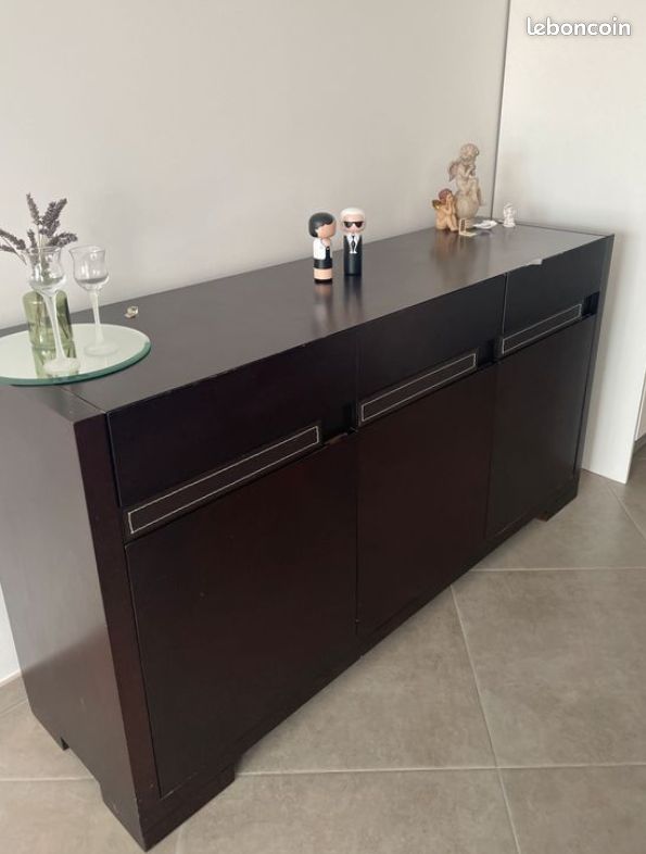 Ensemble table + 4 chaises + buffet + console (image 3)