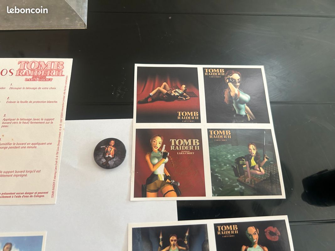 Jeu Tomb Raider II COMPLET PS1 - Boîte, Notice, Disque