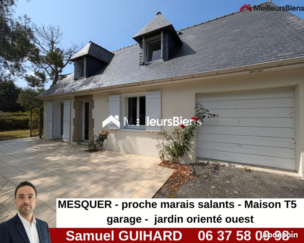 Maison 5 pièces 104 m² · à Mesquer · 104 m² · 463 000 €
